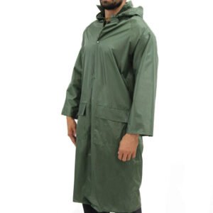 Pelerina ploaie impermeabila din PVC, PPD, verde, unisex