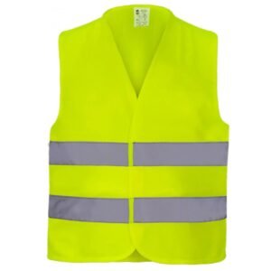 Vesta reflectorizanta, galben neon, unisex