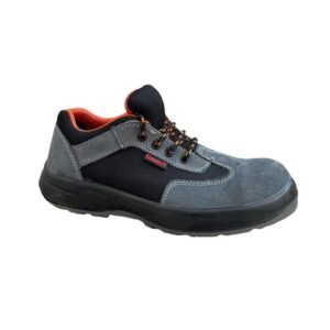 Pantofi de protectie, bombeu metalic, S1, 5100, gri-negru, unisex