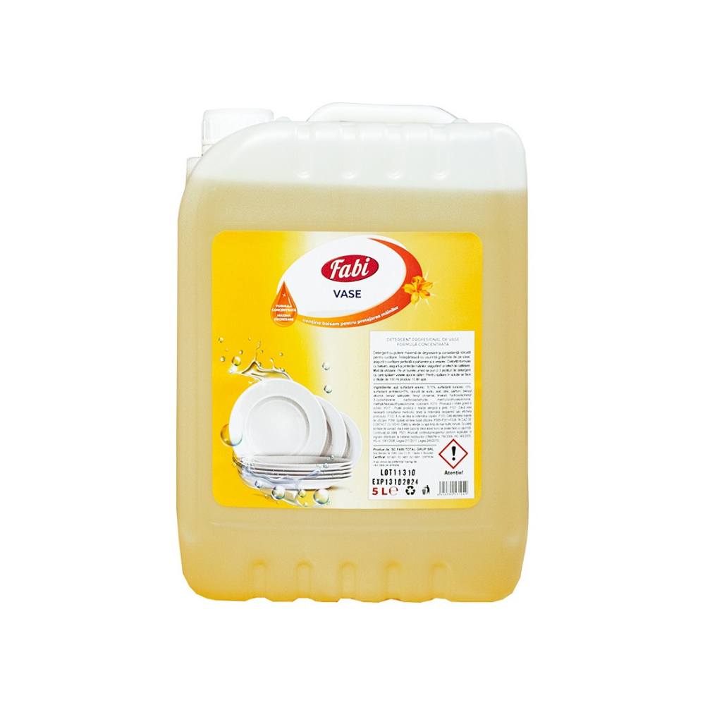 Detergent pentru vase, Fabi, 5L
